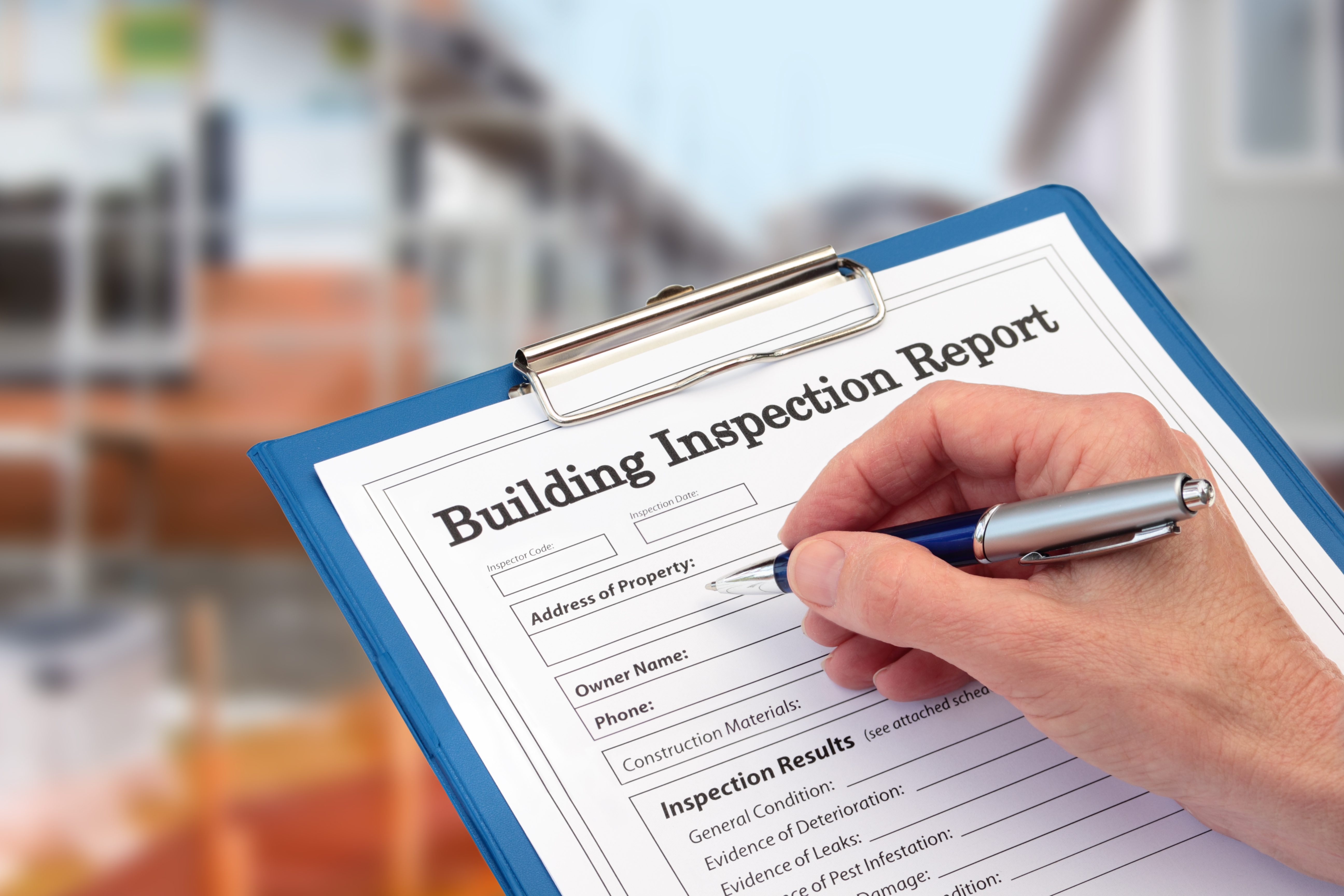 building inspection form